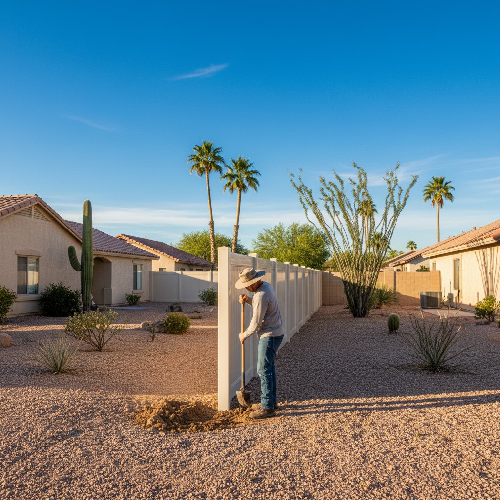 Professional Fence Installation in Sun City