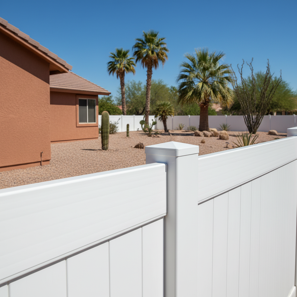 Vinyl Fence in Sun City, AZ - Image 6