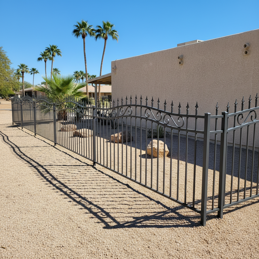 Wrought Iron Fence in Sun City, AZ - Image 2