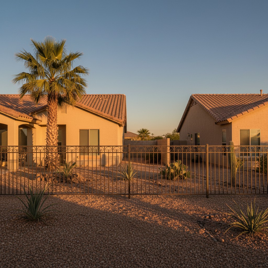 Wrought Iron Fence in Sun City, AZ - Image 3
