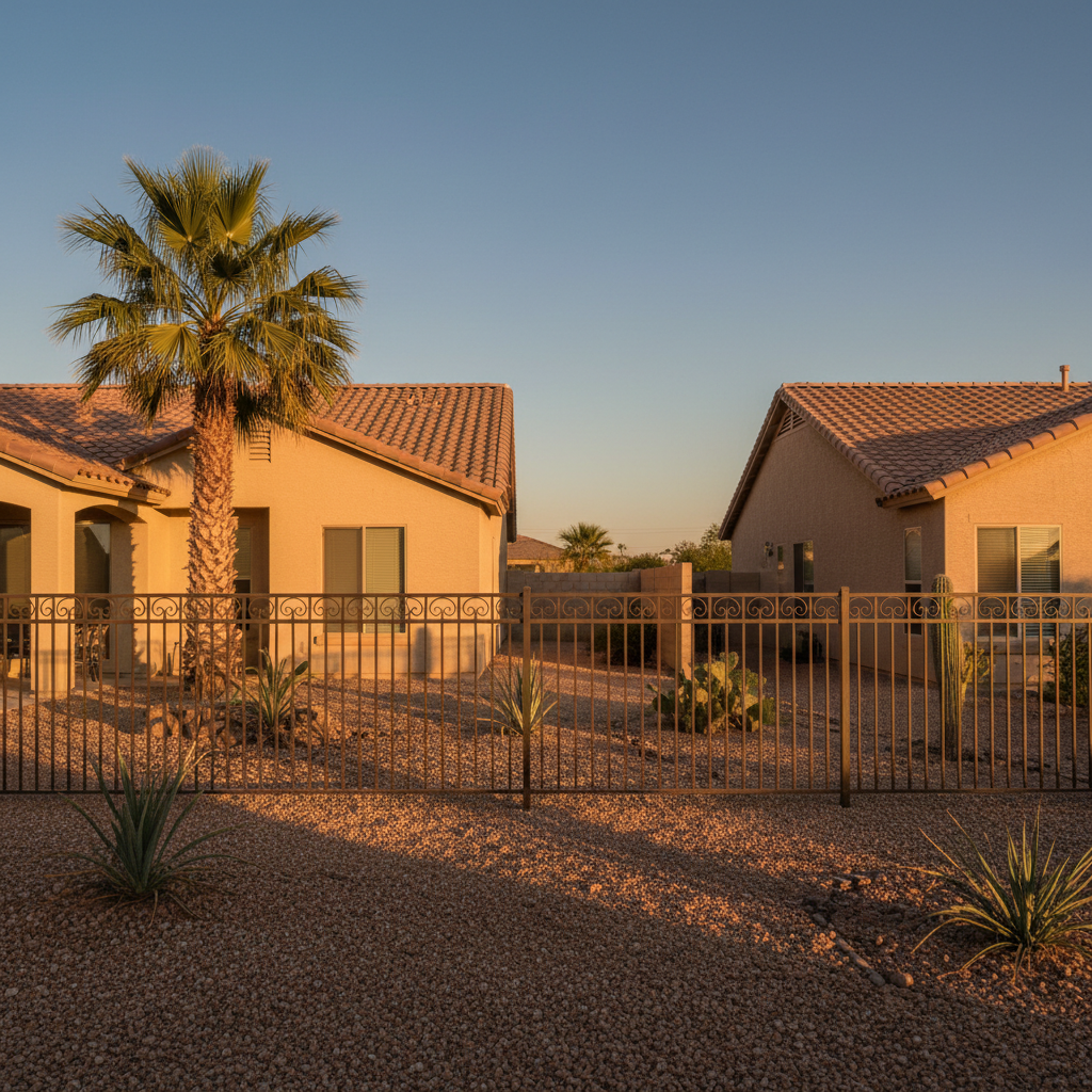 Wrought Iron Fence in Sun City, AZ - Image 4
