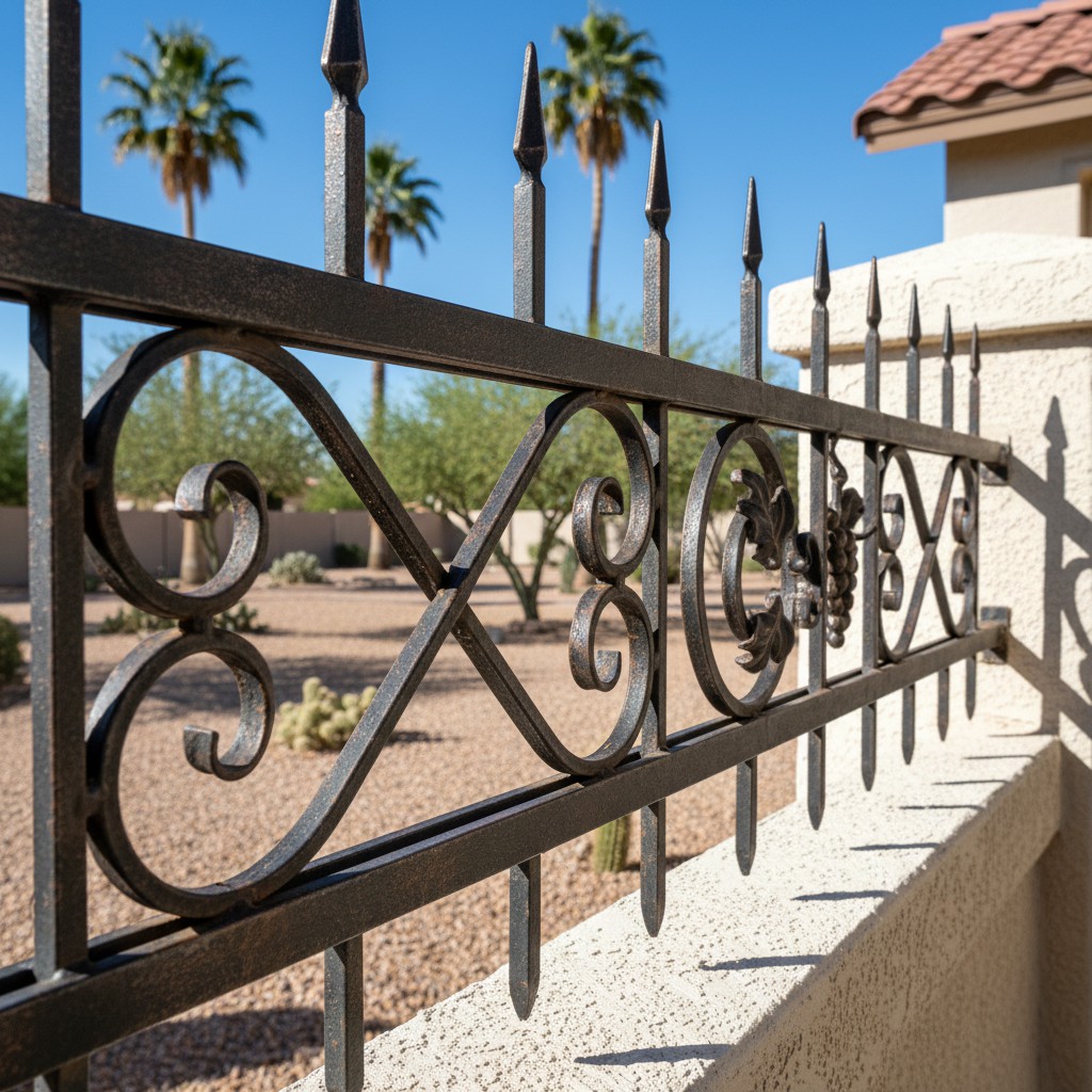 Wrought Iron Fence in Sun City, AZ - Image 5